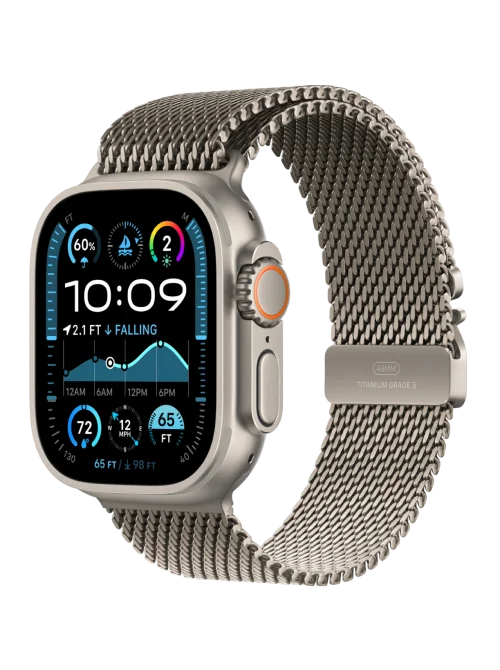 Apple Watch Titanium Milanese Loop